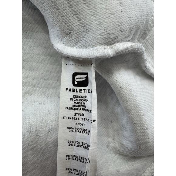 Fabletics Quilted Cardigan Oversized Size S Open Front Sweater Gray Herringbone - Picture 3 of 5